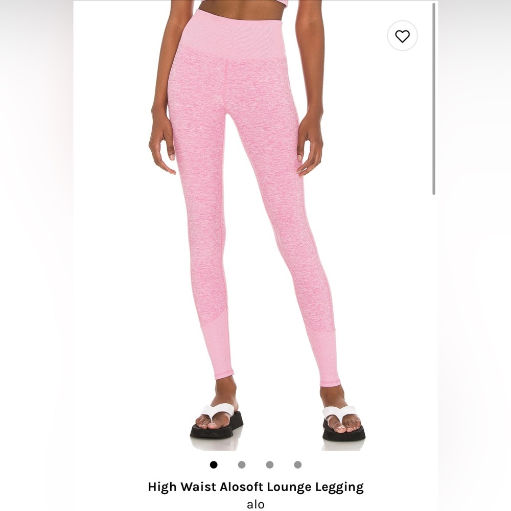 High Waist Alosoft Lounge Legging AloYoga